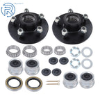 Set of 2 Trailer Hub Kits for 3500 lbs #84 Spindle (5 on 4.5")