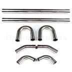 3" Stainless Steel T-304 Mandrel Exhaust Pipe Bend Kit for Custom Applications