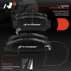 Drilled Brake Rotors & Ceramic Pads for Subaru Forester