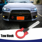 Tow Hook Round Ring for Mitsubishi Lancer EVO (2003–2006) - Red