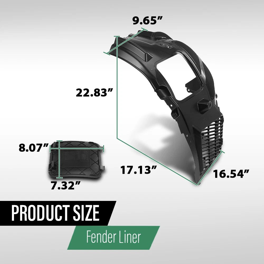 Fender Liner for BMW 530i xDrive G30 (2017–2023) Front Passenger Side