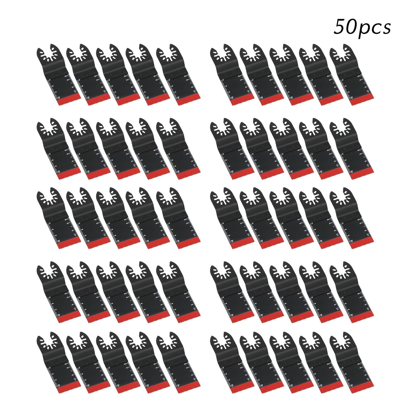 Set of 50 Bi-Metal Oscillating Blades for Multitools