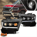 Projector Headlights with LED DRL for Ram 1500 (2019–2024)