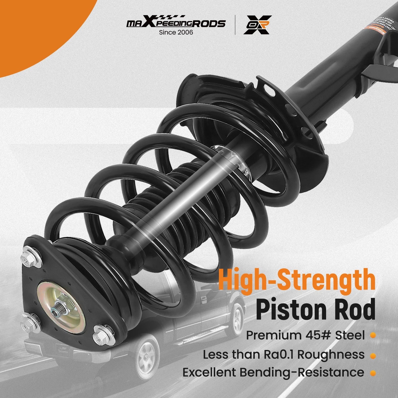Front Complete Struts & Sway Bar End Links for Ford Escape (2014–2019) K750802
