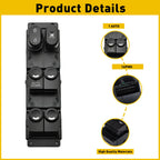 Set of 2 Driver Door Master Power Window Switch for Hyundai Accent (2011â2017)