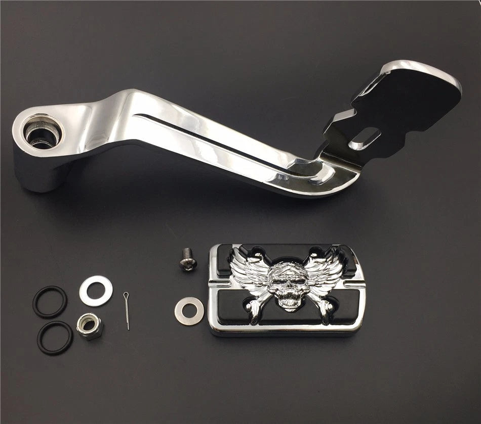 Brake Lever Footrest for Harley Touring Trike Road King Glide (2014–2023)