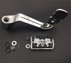 Brake Lever Footrest for Harley Touring Trike Road King Glide (2014–2023)