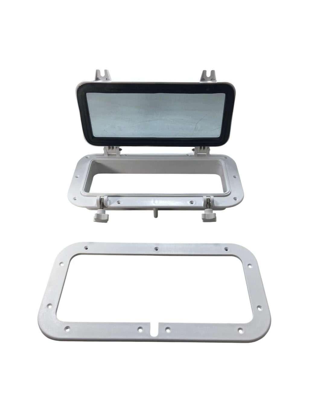 Opening Portlight Porthole for 15 3/4" x 7 7/8" White Plastic