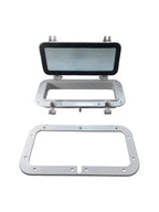Opening Portlight Porthole for 15 3/4" x 7 7/8" White Plastic