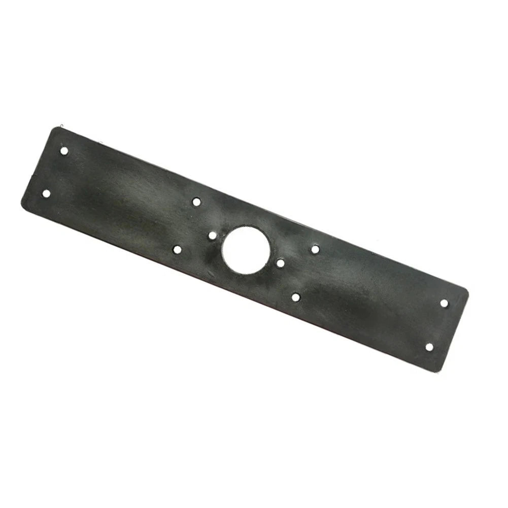 Fishing Rod Mount Board for Boat Canoe (111 Inch, Black)