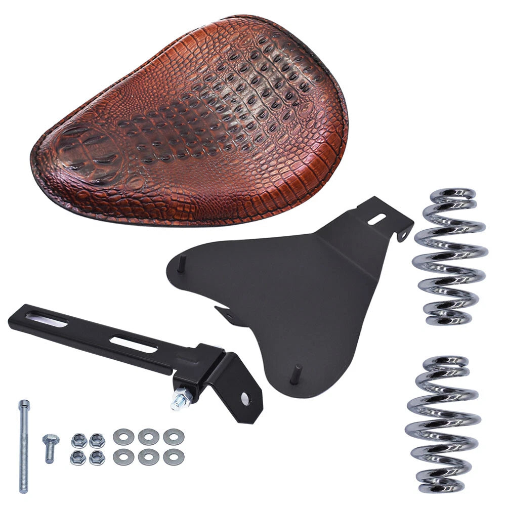 Solo Seat Spring Bracket for Dyna Honda Yamaha Bobber (Fits Various Models)