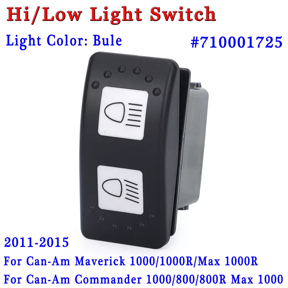 Hi/Low Light Switch for Can Am Commander Maverick (2011–2017) 710001725