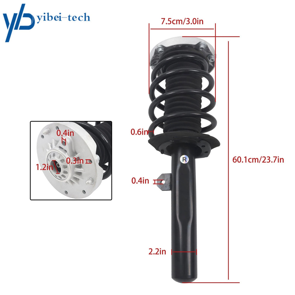 Pair Front Shock Absorbers for BMW X1 F48 (2016-2023)
