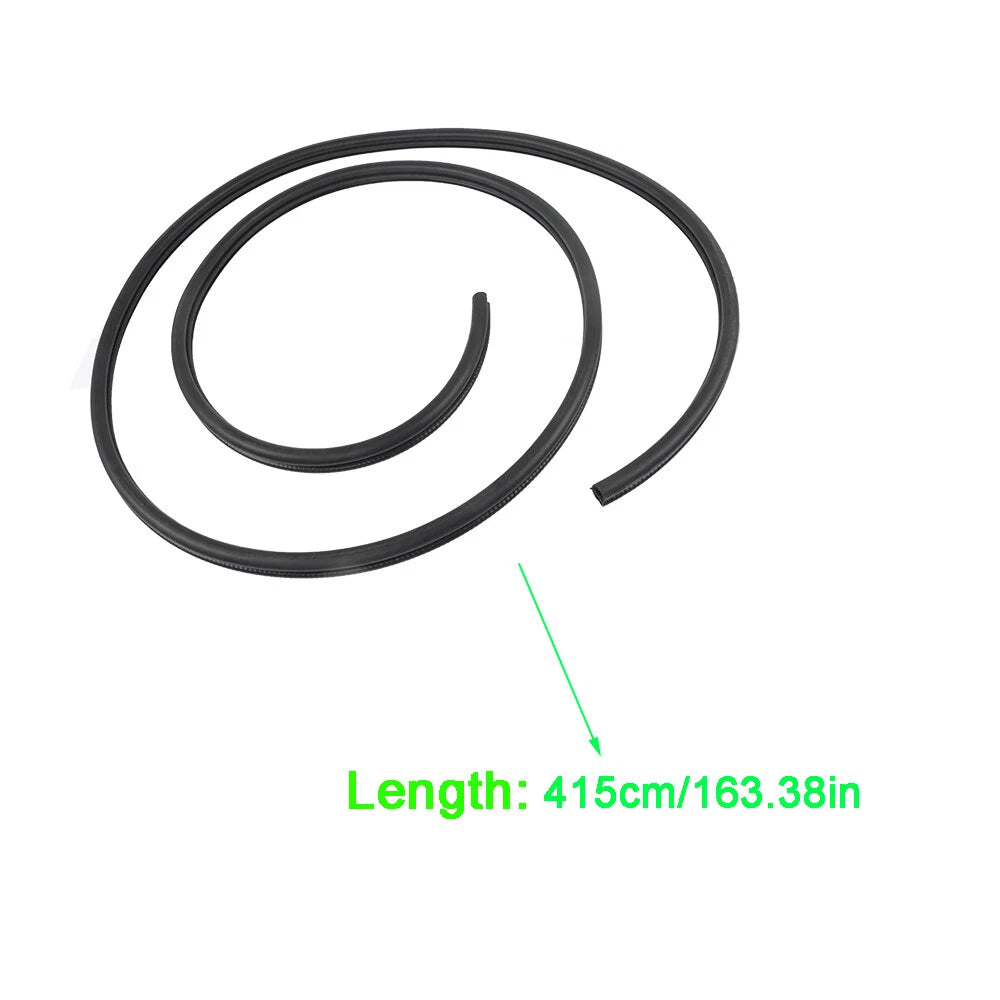 Set of 2 Rubber Door Weatherstrip Seals for Chevy GMC Tahoe Suburban Yukon (YYYY–YYYY)