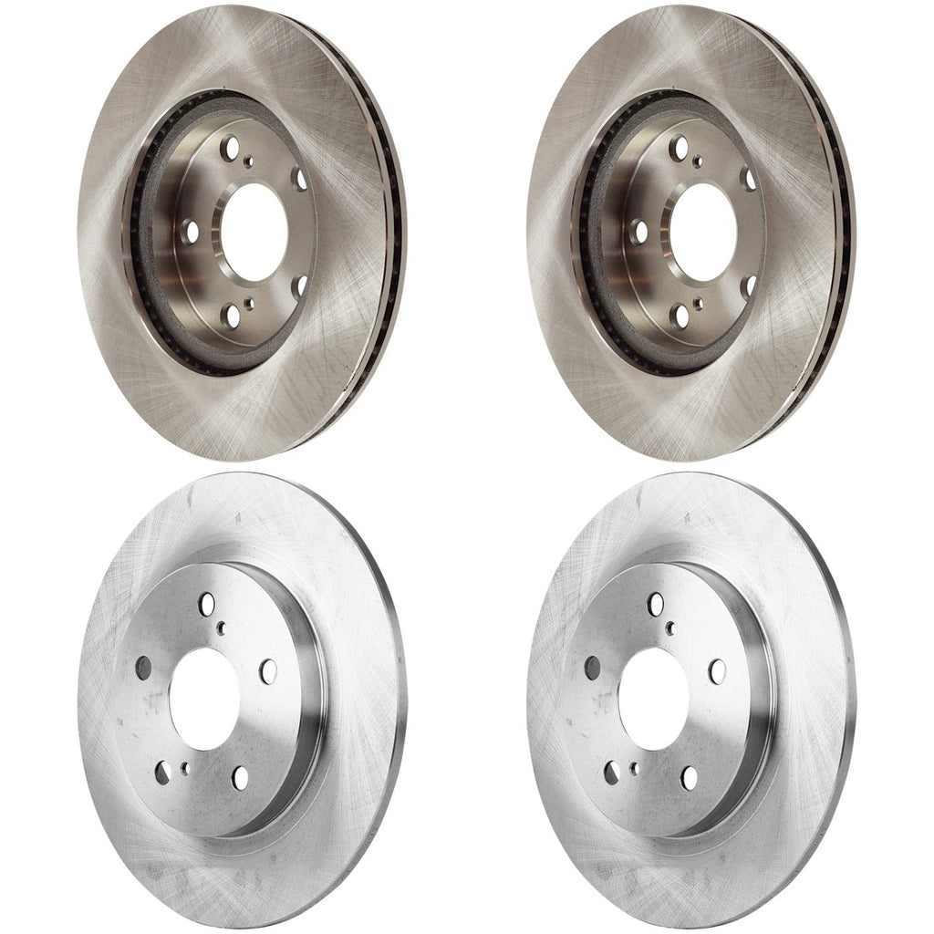 Front & Rear Brake Disc Rotors for Scion xB (2008–2015)