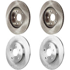 Front & Rear Brake Disc Rotors for Scion xB (2008–2015)