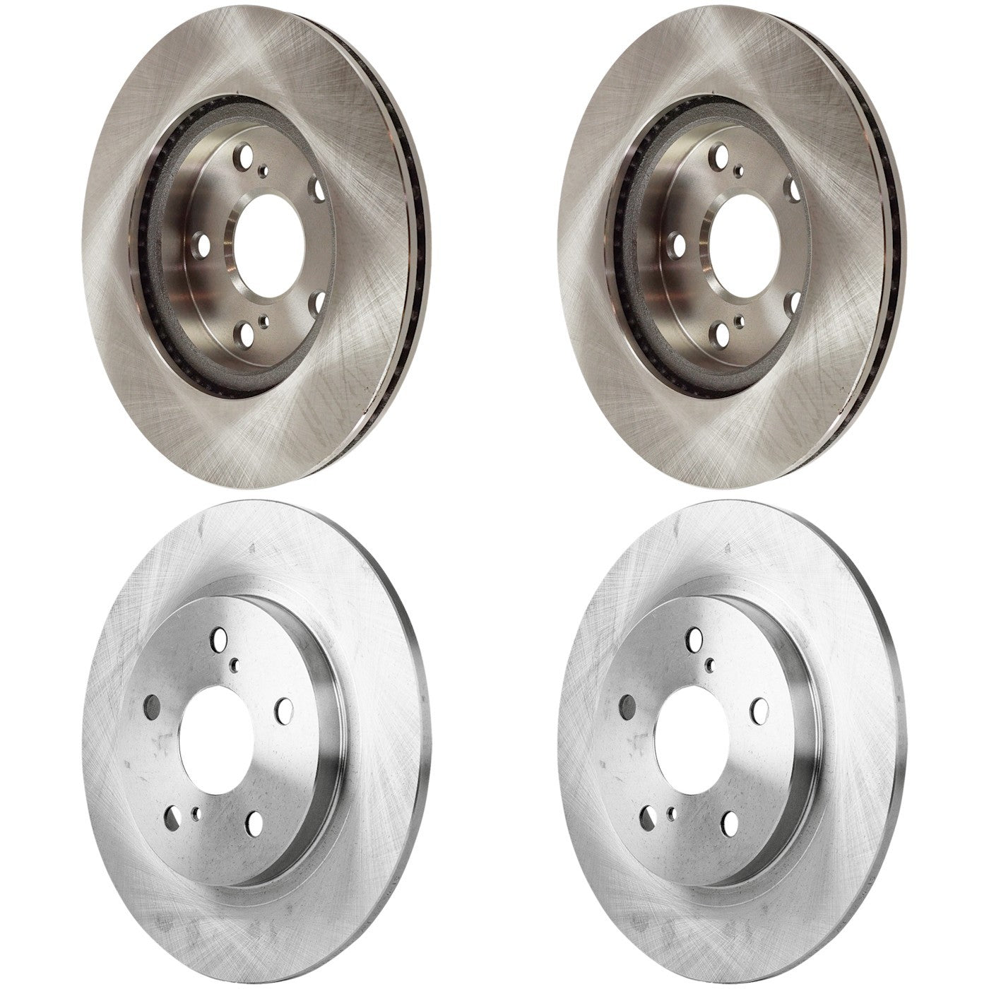 Front & Rear Brake Disc Rotors for Scion xB (2008–2015)