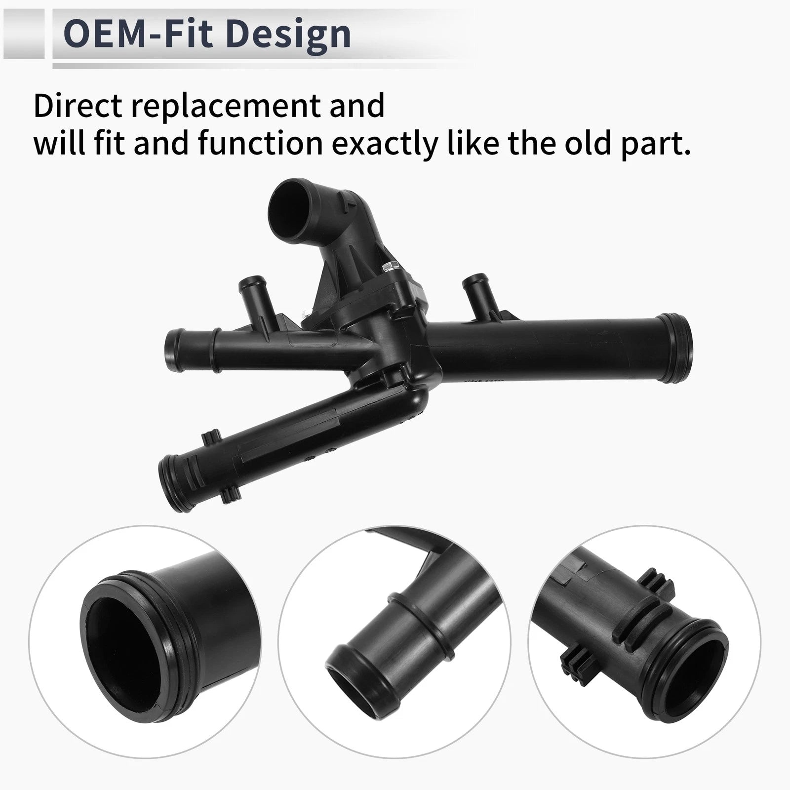 Engine Coolant Thermostat Housing Assembly for Audi Q7 3.6L (2007–2010)