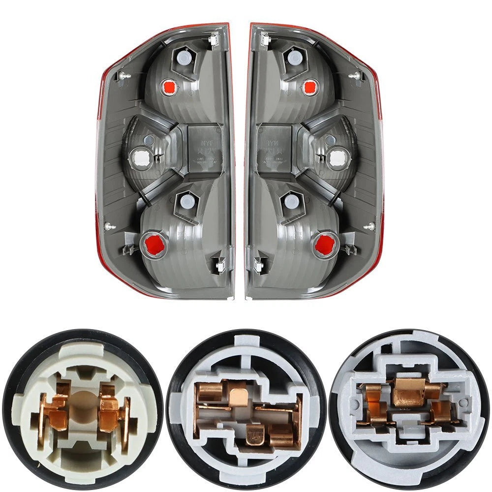 Set of 2 Tail Light Assemblies for Toyota Tundra (2014–2015)