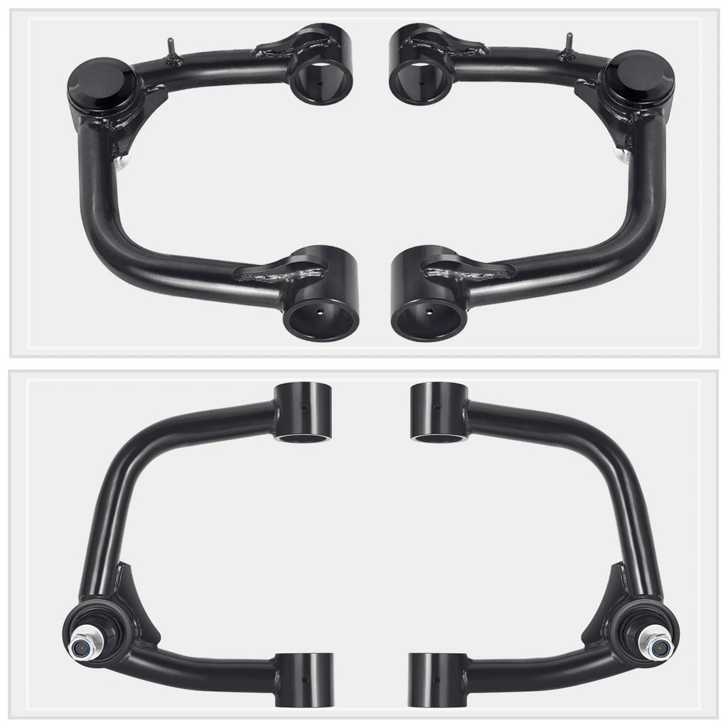 Set of 2 J2 Black Leveling Front Upper Control Arms for Tacoma (2005–2022)