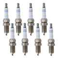 Set of 8 Spark Plugs for Mercedes W124 W129 W140 W210 (600SEL E500) Bosch Super