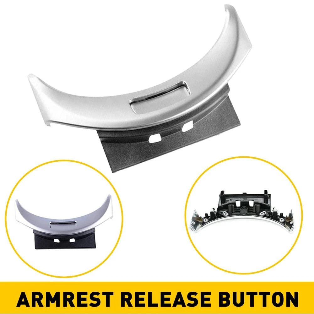Set of 2 Front Console Cover Armrest Release Buttons for Mercedes-Benz H (2056803407)