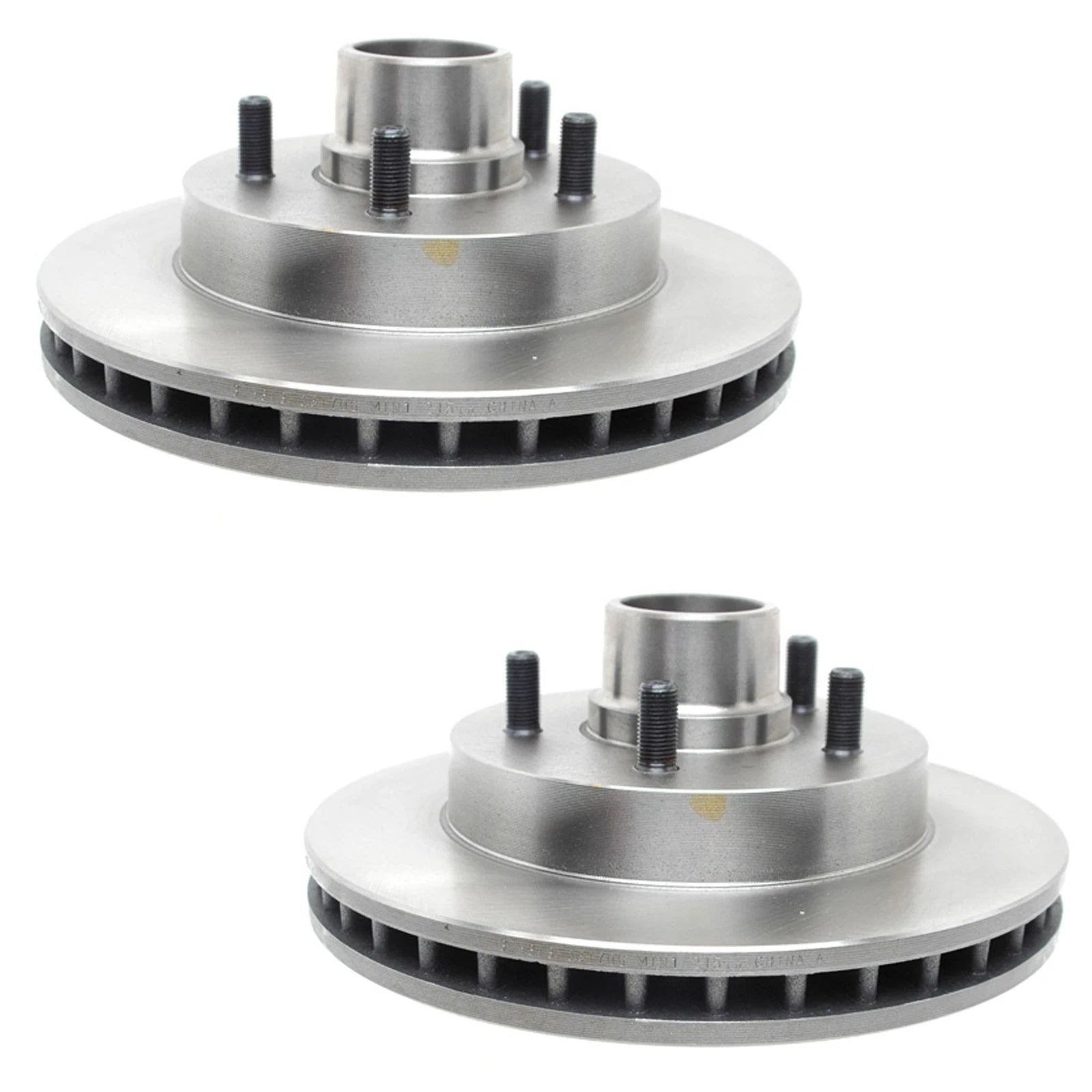 Set of 2 Front Disc Brake Rotor & Hub Assemblies for Chevy GMC C1500 (1999–2006)