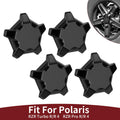 Set of 4 Matte Flash 5 Lug Rim Caps for Polaris RZR Pro R (2022–2024) 1523842-744