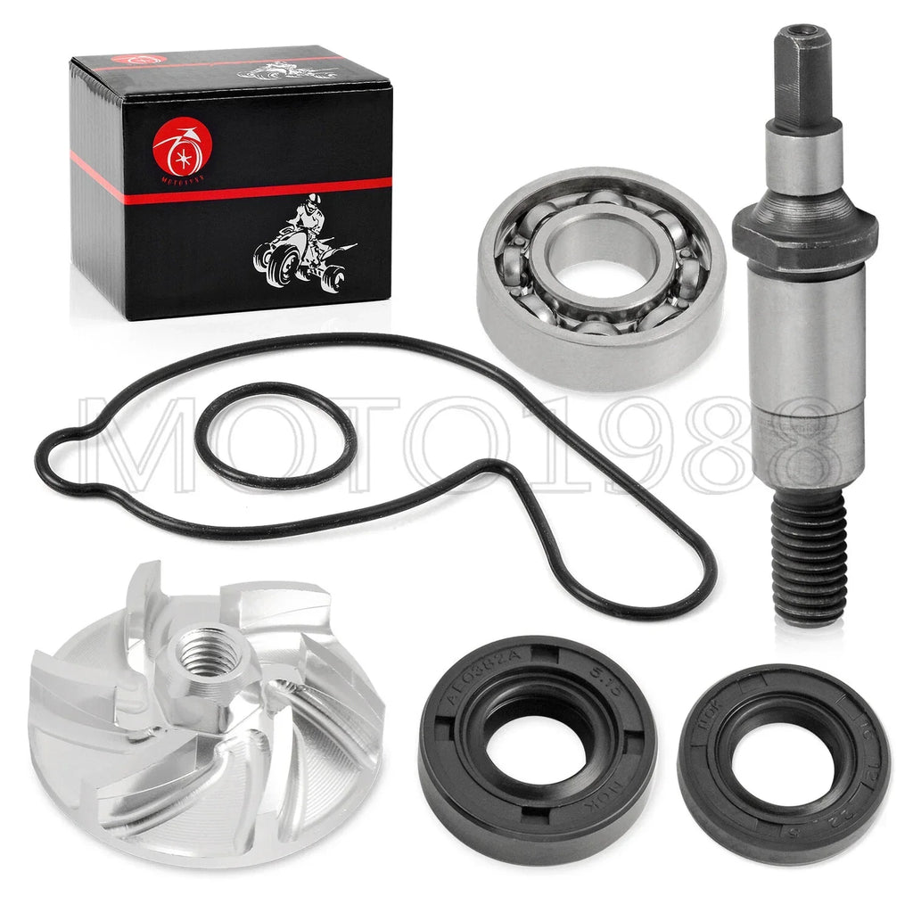 Water Pump Repair Kit Seal Shaft Gaskets for Yamaha YFZ450 (2004–2013)