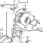 Turbo Gasket for Volvo Penta AD 31 41 AQ 40 41 MD42