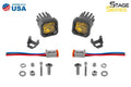 Diode Dynamics SSC1 LED Pods Yellow Sport Flood for Make Model (2005–2015)