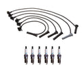 Denso 7mm Wire Set & 6 Iridium TT Spark Plugs for Ford Mustang (2005–2010)