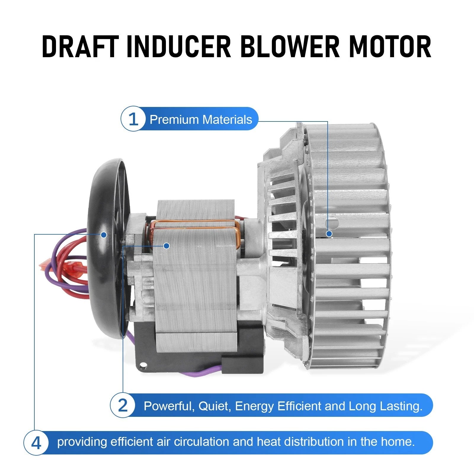 Exhaust Vent Motor for Fasco 0131G00000PS (Year Range Not Specified)