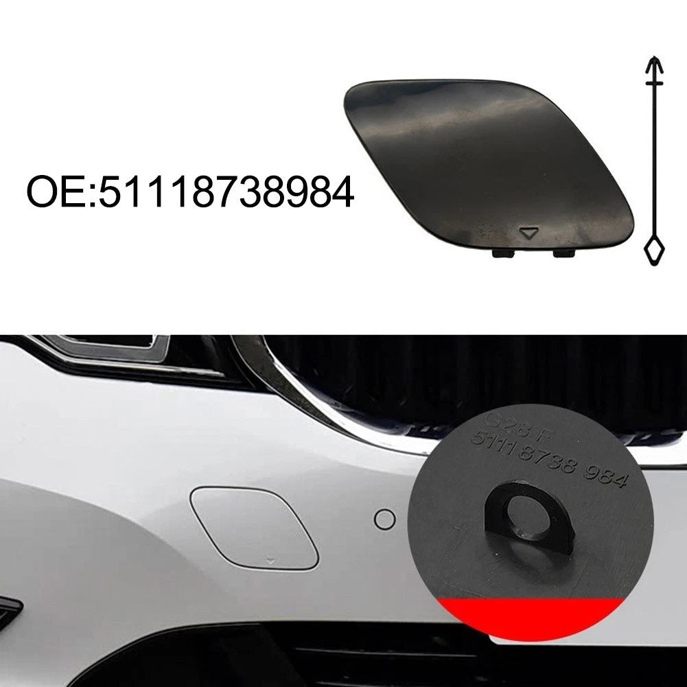 Tow Hook Cover 51118738984 for BMW G20 (2020–2022) ABS Plastic