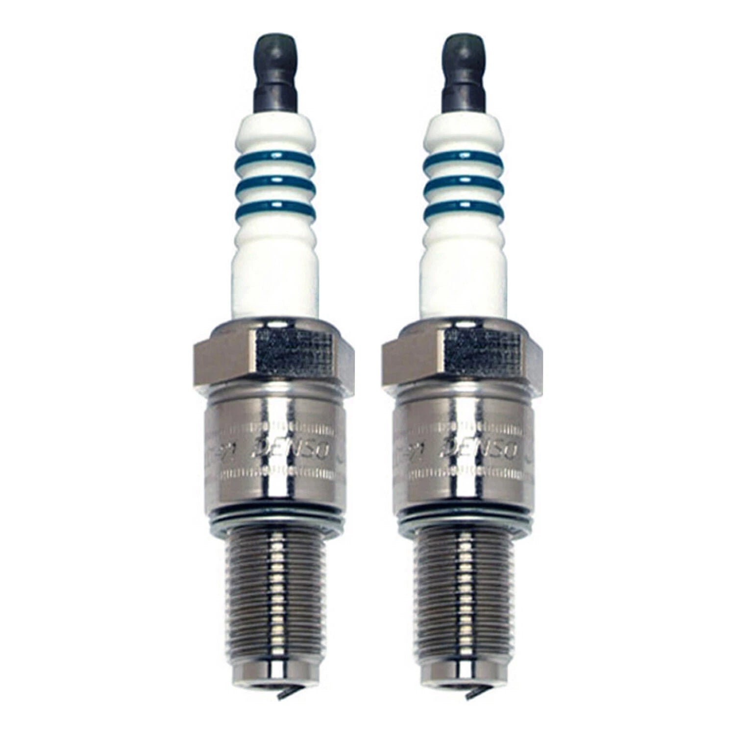 2X Denso Iridium Racing Spark Plugs for Mazda RX-8 1.3 R2 (2004–2011)
