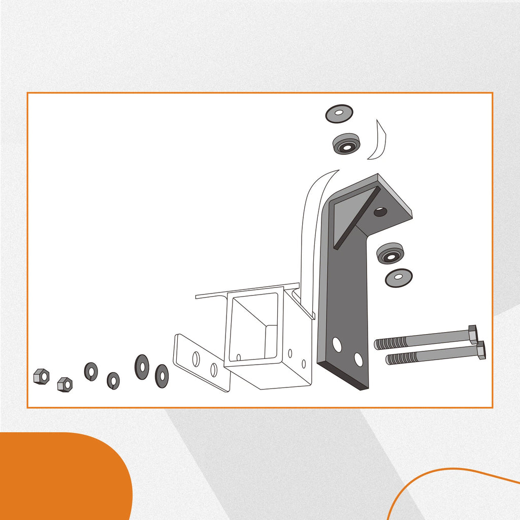 Strut Mount Rust Repair Kit for Mazda Tribute (2001–2011) & Mercury Mariner (2005–2011)