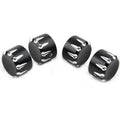 4 x Black Engine Screw Topper Cover Head Bolt Caps for Harley 883