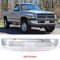Chrome Steel Front Bumper for Dodge Ram 1500 1994–2001, Ram 2500/3500 1994–2002