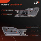 2X Front Plastic Interior Door Handle for Honda Odyssey (2011-2017)
