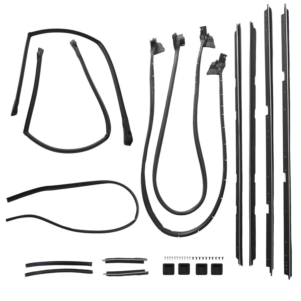 17pc Weatherstripping Seals Kit for El Camino (1978–1987)