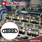 Set of 5 Rotary Shaft Oil Seals for Various Models (32x45x7mm, Nitrile)