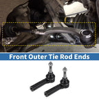 2pcs Front Outer Tie Rod End Links for Buick LaCrosse Regal Verano (No. ES800949)