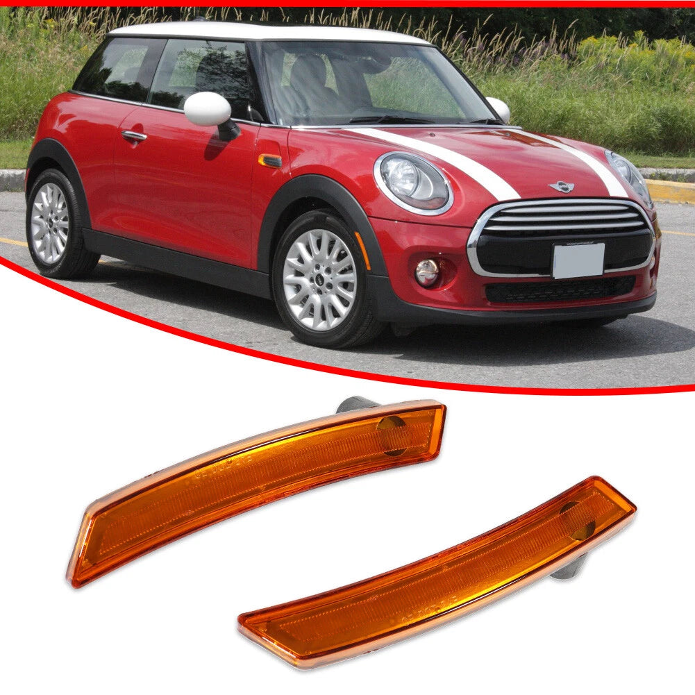 Amber Front Fender Side Marker Lights for MINI Cooper (2007–2016)