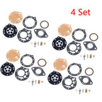 Set of 4 Carburetor Rebuild Kits for Tillotson RK-88HL Chainsaws
