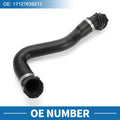 Radiator Hose 1Pc Rubber Black for BMW F26 X4 XDrive28i (2015-2018)