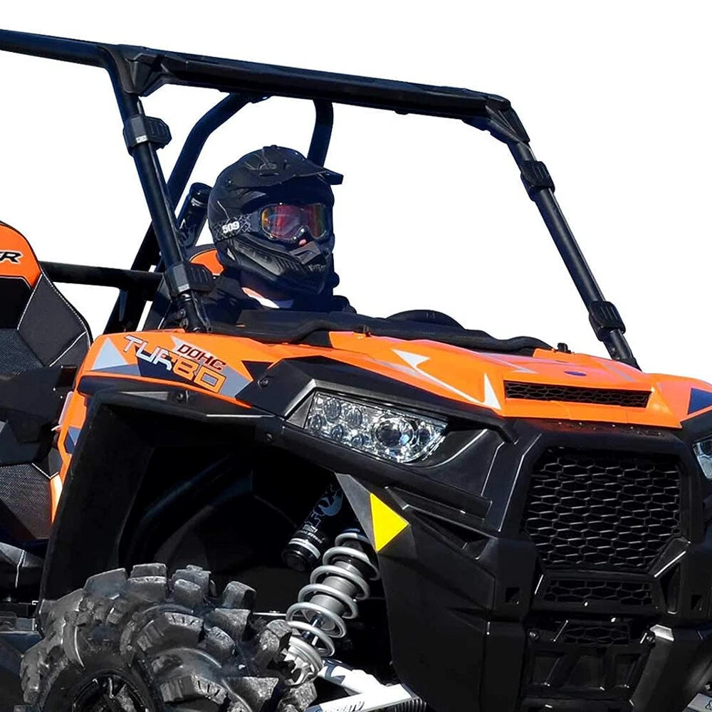 1/4" Thick Full Windshield for Polaris RZR 900 S RZR XP 4 1000 (2014–2018)