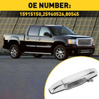 Chrome Door Handle Right RH Front for Chevy GMC Pickup Truck (1999–2006)
