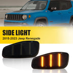 Amber Side Marker Light Reflector for Jeep Renegade (2015–2023)