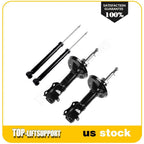 Set of 4 Shock Absorber Struts for Volkswagen Cabrio, Jetta