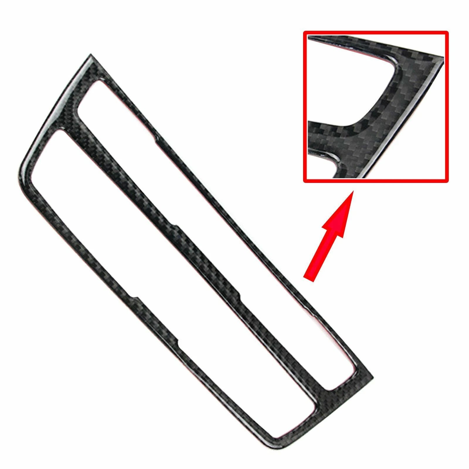 Carbon Fiber Interior Media AC Control Panel Trim for BMW 3 4 Series (F30)
